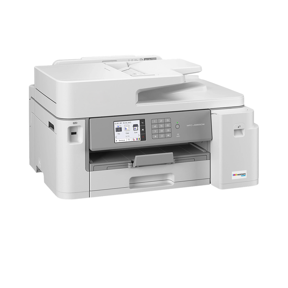 J5855DW Inkjet All-In-One Color Printer With Ink - Image 2
